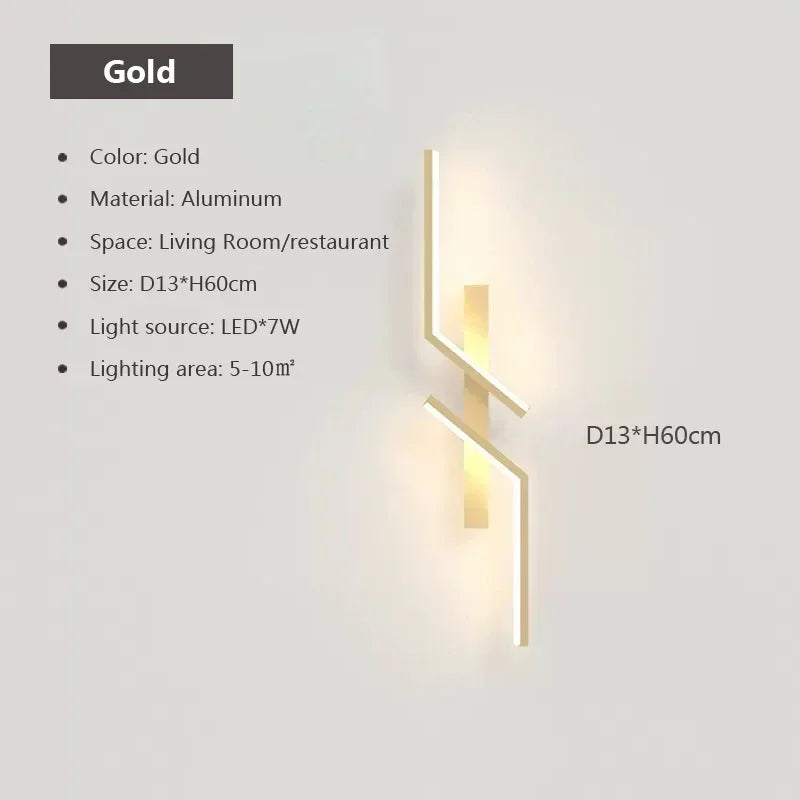 Minimalist Modern LED Wall Lamp