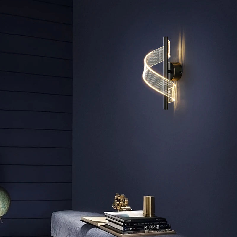 Luxurious LED Wall Sconce Lamp Indoor Lighting For Home