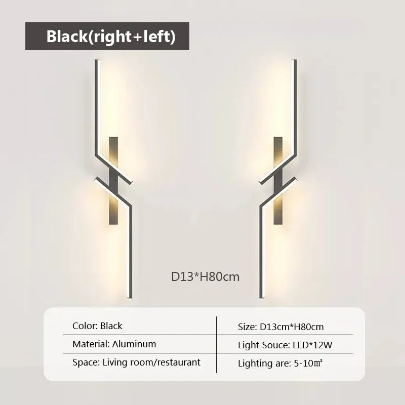 Minimalist Modern LED Wall Lamp