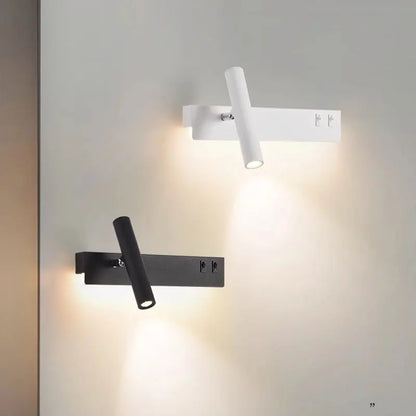 NordicGlow: Lámpara de pared LED con foco giratorio