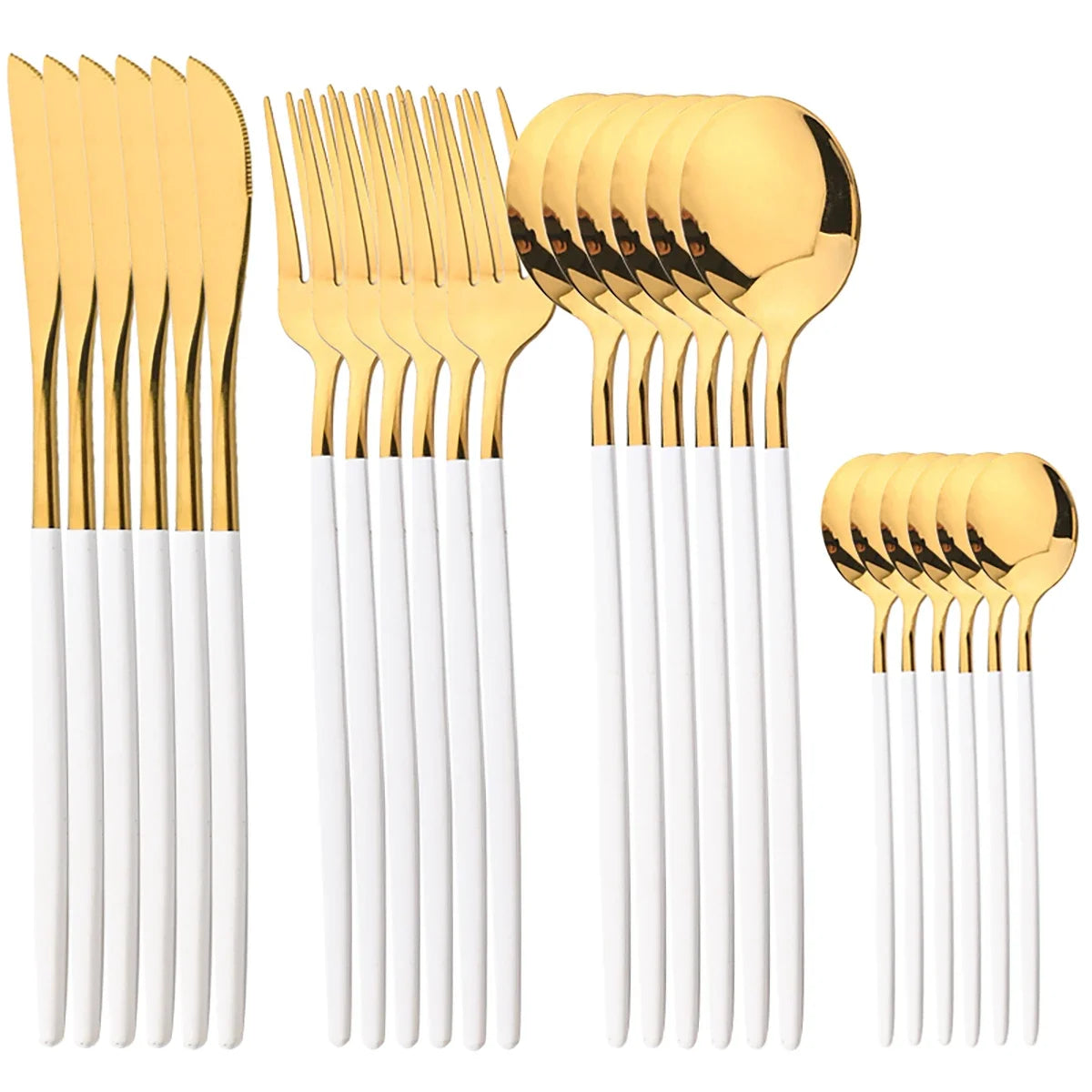 24Pcs Stainless Steel Cutlery Sets - An Exceptional Gift