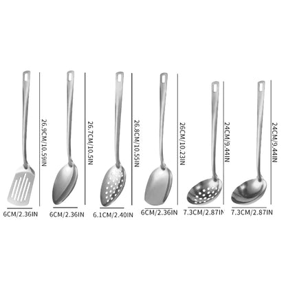 6pcs Stainless steel kitchenware set