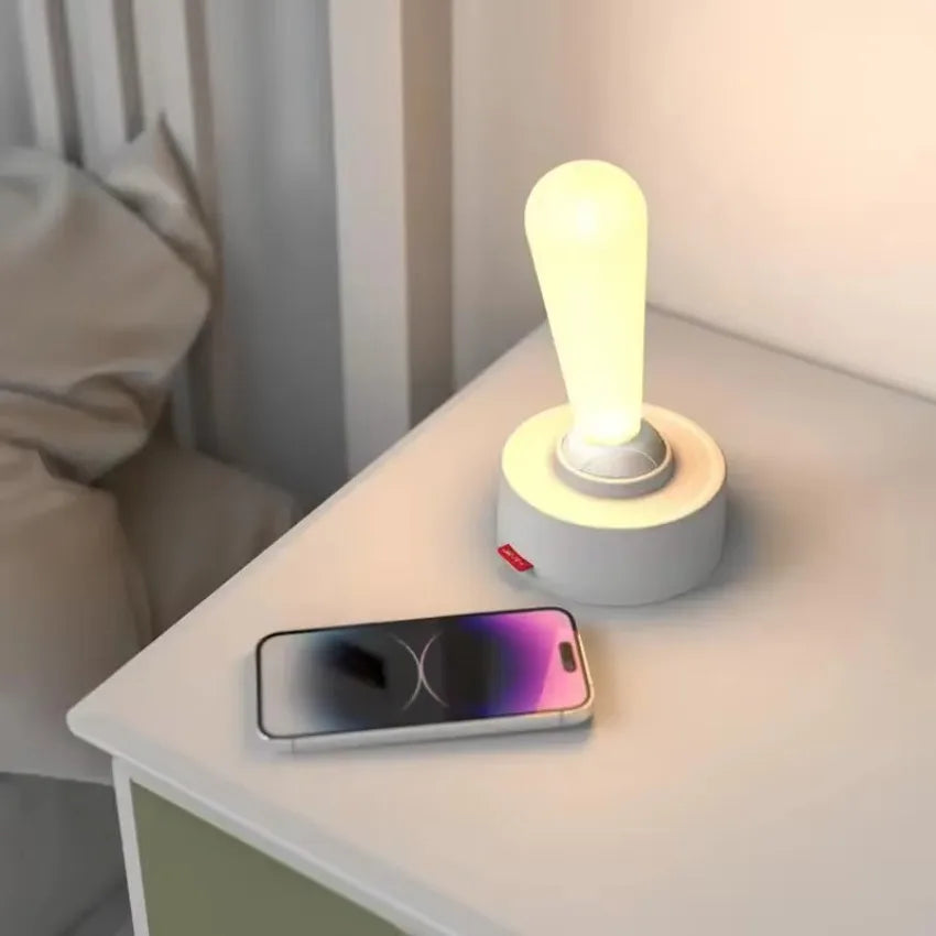 GlowBuddy : Lampe de bureau LED rechargeable avec luminosité réglable