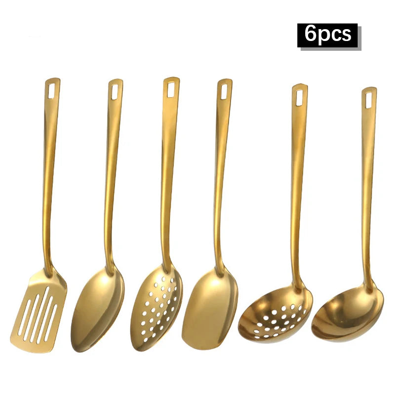 6pcs Stainless steel kitchenware set