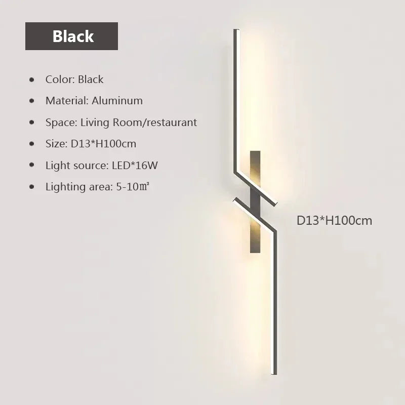 Minimalist Modern LED Wall Lamp