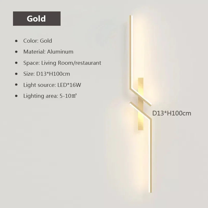 Minimalist Modern LED Wall Lamp