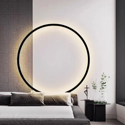 GlowLine : Appliques murales LED modernes avec éclairage d'ambiance