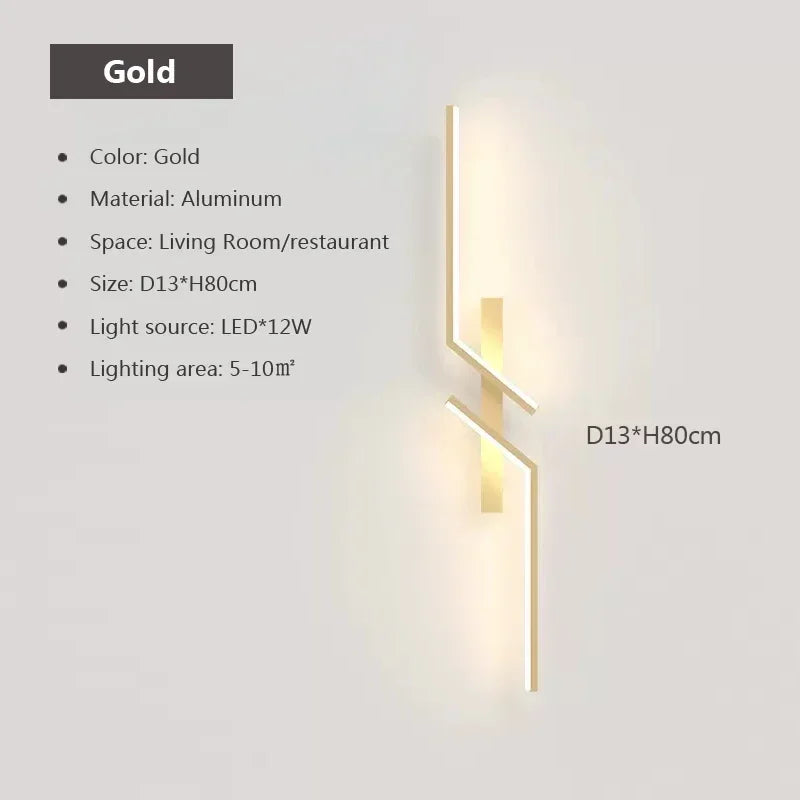 Minimalist Modern LED Wall Lamp