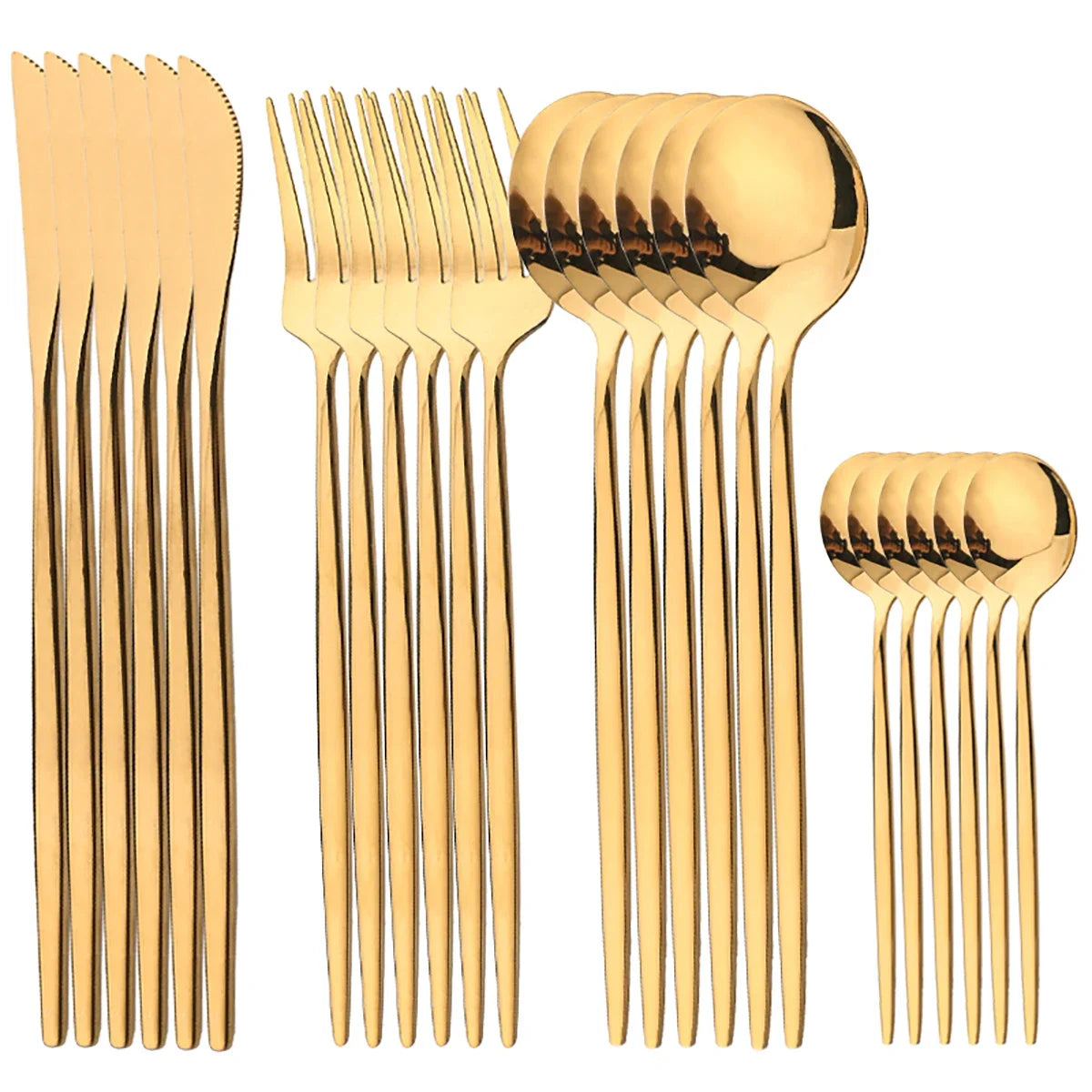 24Pcs Stainless Steel Cutlery Sets - An Exceptional Gift