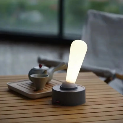 GlowBuddy: Rechargeable LED Desk Lamp with Adjustable Brightness